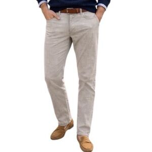 34 Heritage Charisma 32x30 Slim Fit Khaki Stretch Chinos Men’s Trousers
A